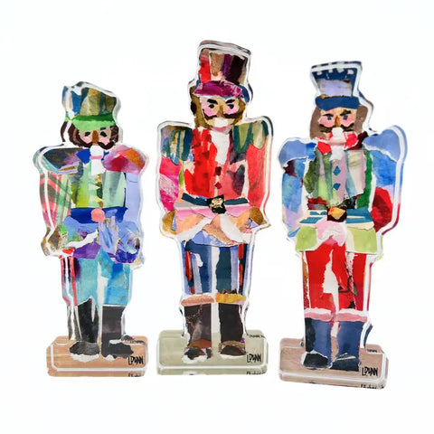 Acrylic Nutcracker Block Lauren Dunn