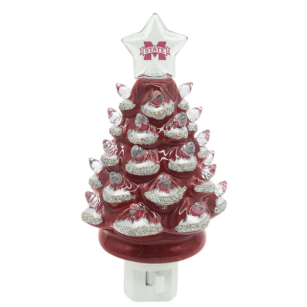 6.5" Mississippi State Xmas Tree Nite Lite