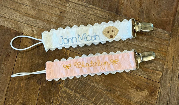 Individual Pacifier Clips