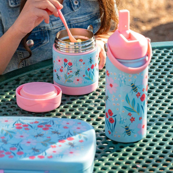 Lilac Butterfly Water Bottle