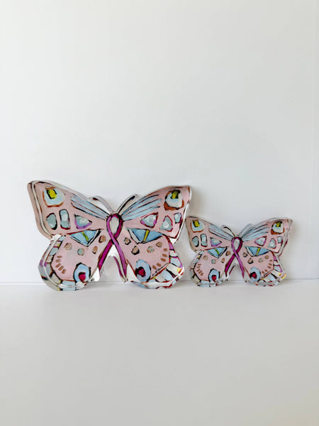 "Butterfly of Hope II" acrylic : Mini Shelfie