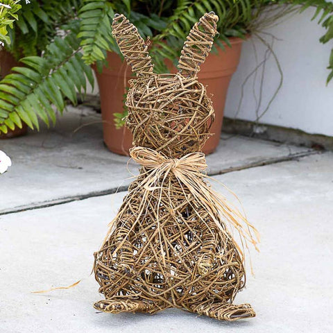 Small Natural Willow  Bunny