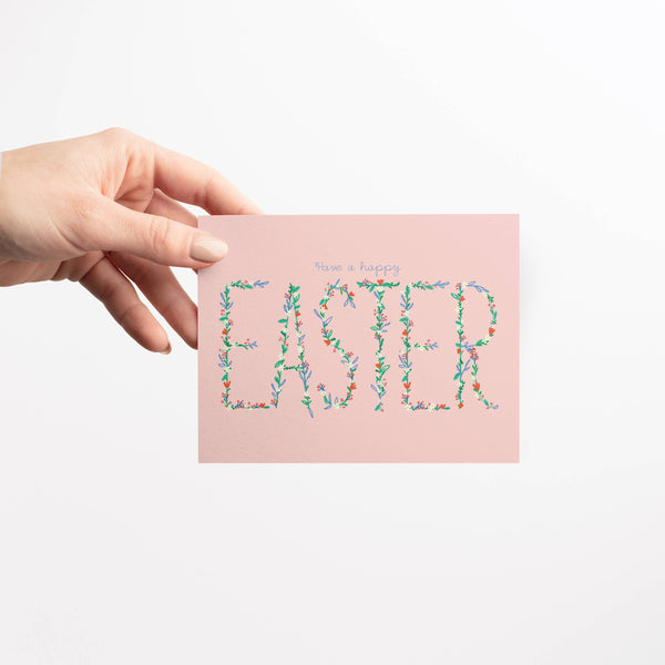 Pink Floral Easter