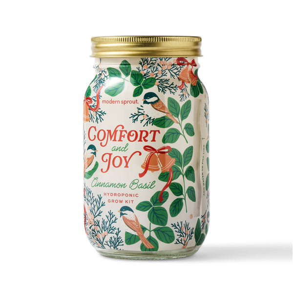 Holiday Herb Garden Jar: Comfort & Joy