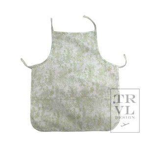 Apron - Bunny Toile Green