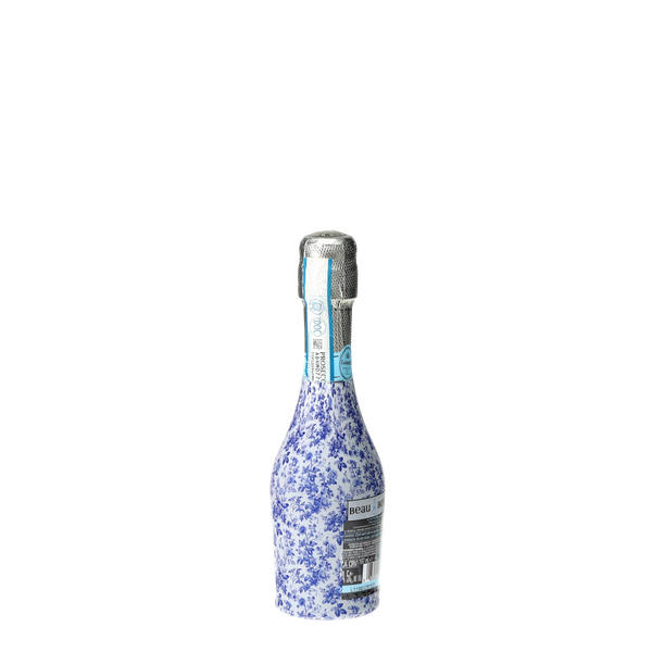 Beau Bottles Blue Floral - MINI Prosecco Collection - Set of 6 (Wraps Only)