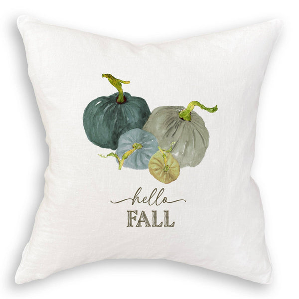 Meadow Pumpkins with Hello Fall: Natural Guest Towel / -
