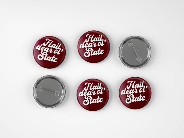 Mississippi State Hail Dear Ol' State Button