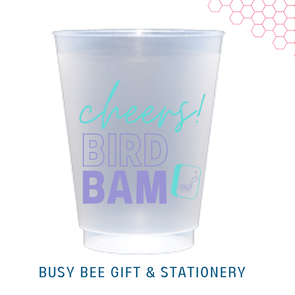 Cheers! Bird Bam Mahjong Cocktail Napkins | set of 20