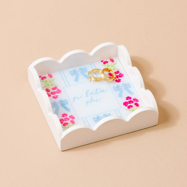 Sorority Scallop Trinket Tray
