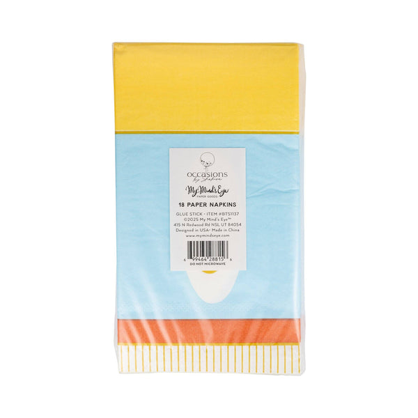 Glue Stick Paper Guest Napkin