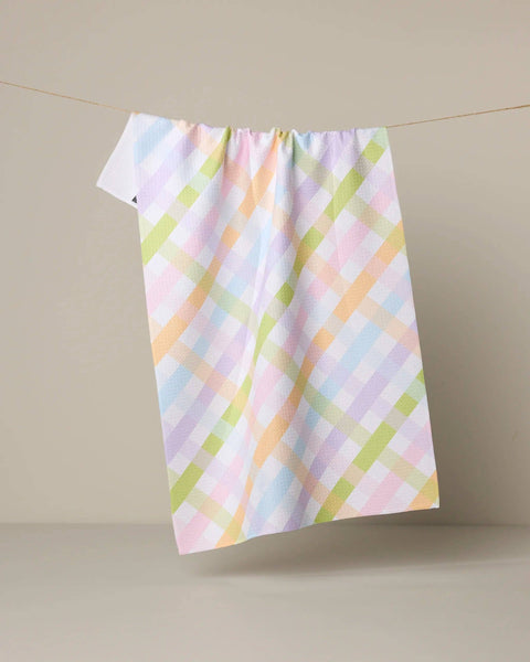 Spring Basket Tea Towel