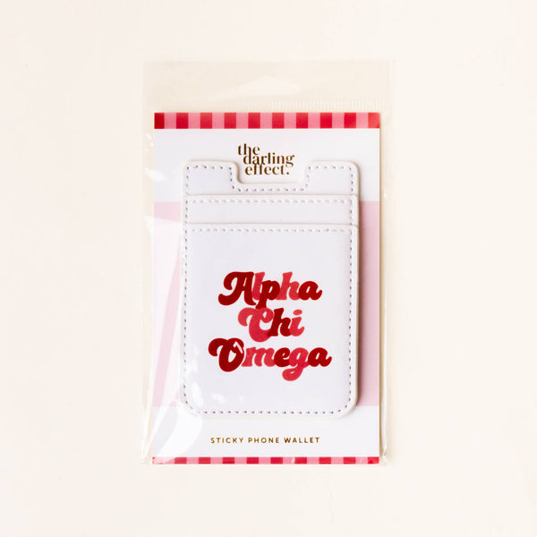 Sorority Stick-On Phone Wallet  Alpha Delta Pi