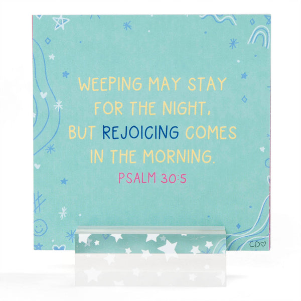 Verses for Hope – Bible Verse Card Set with Display Stand