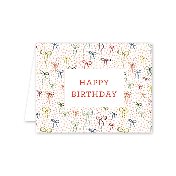 Paper Bows Birthday: Single Card