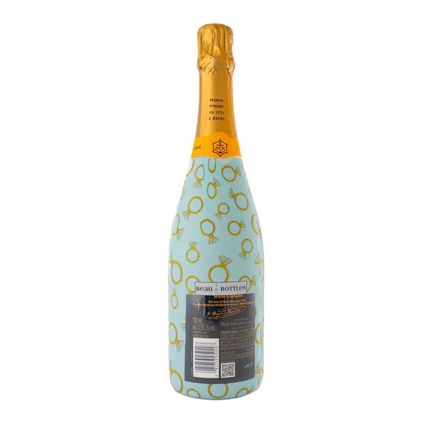 Beau Bottles Blue Engagement Ring - Champagne Collection