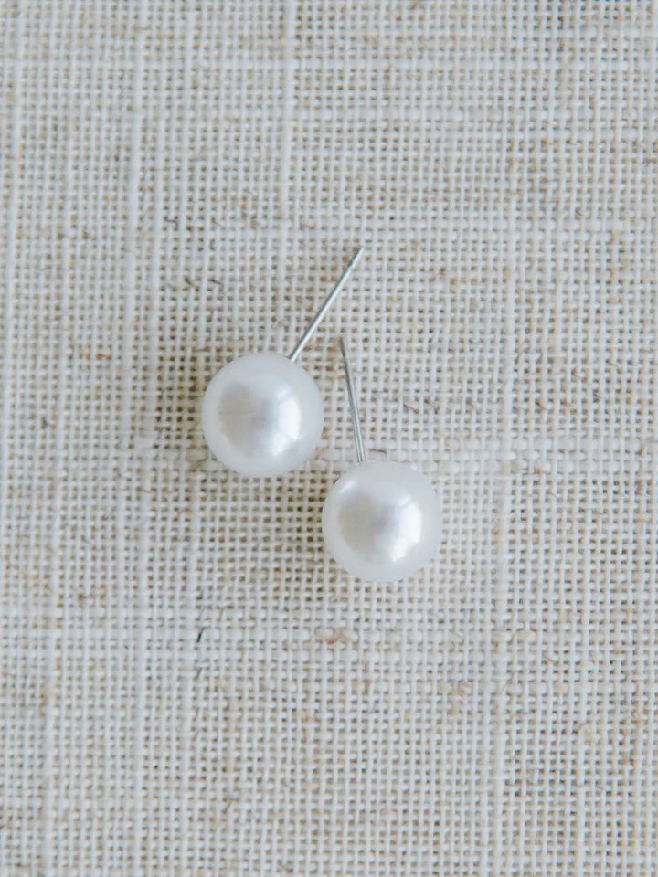 Hogan Large Pearl Earrings