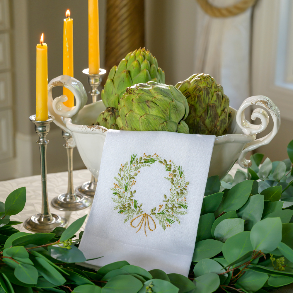 Farmers Market Wreath Towel - Thumbnail 2