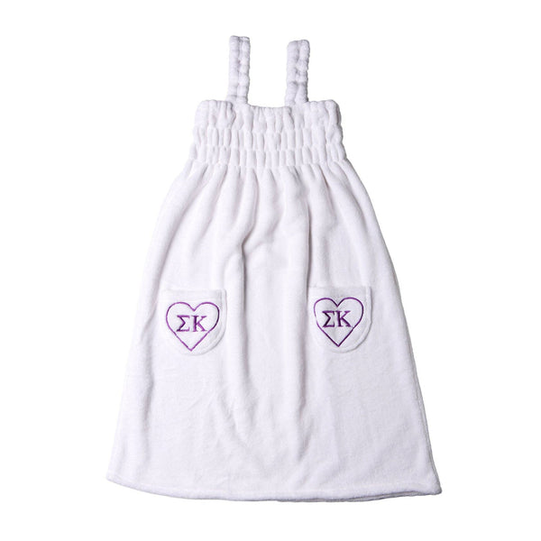 Sorority & Greek Sweet Heart Spa Robe