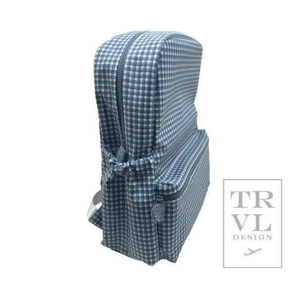 Backpacker - Backpack Rodeo Check Indigo: Rodeo Check Indigo