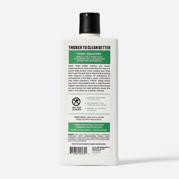 Body Wash - High Country 18oz