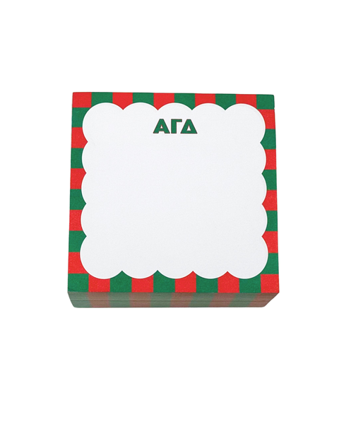 Scallop Sorority Note Cube
