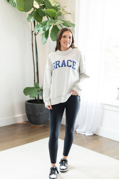 Reversible Sweatshirt, FAITH & GRACE: Faith / Grace