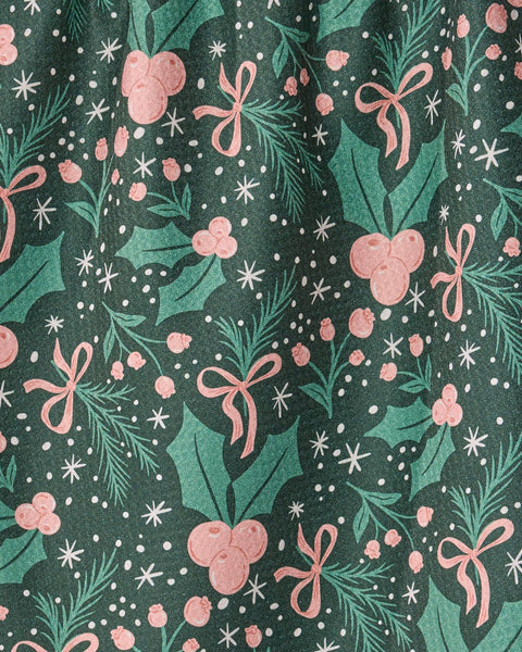 Sugarplum Florals Tea Towel - Holiday 2026: Forest