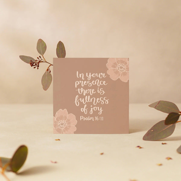 Scripture Card Set - Calligraphy Bible Verse Card Set of 20