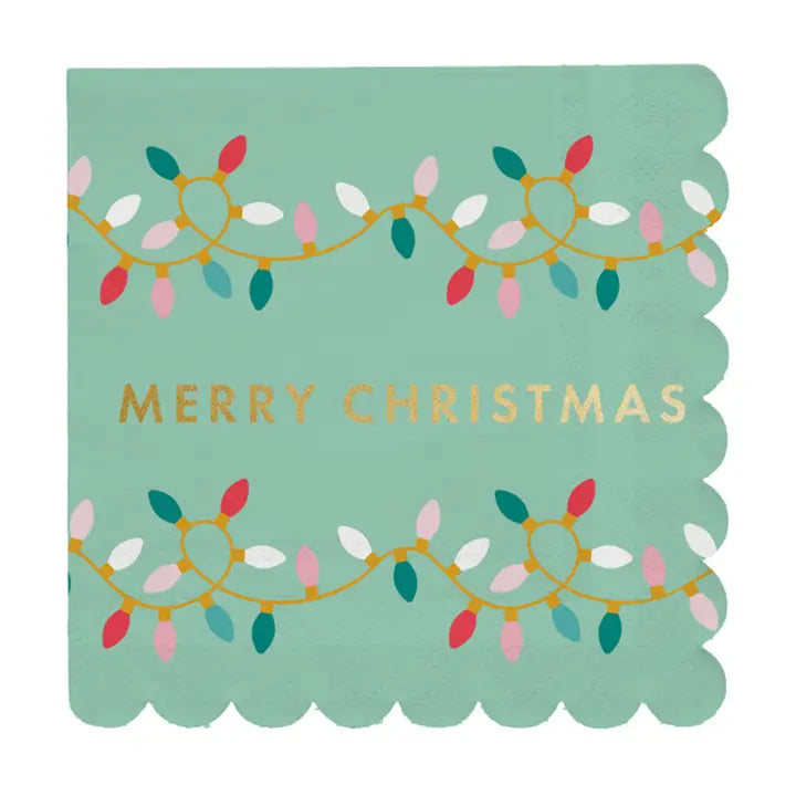 Merry Christmas Cocktail Napkins