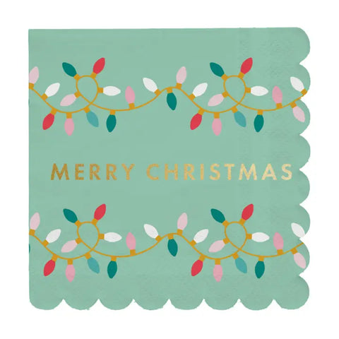 Merry Christmas Cocktail Napkins