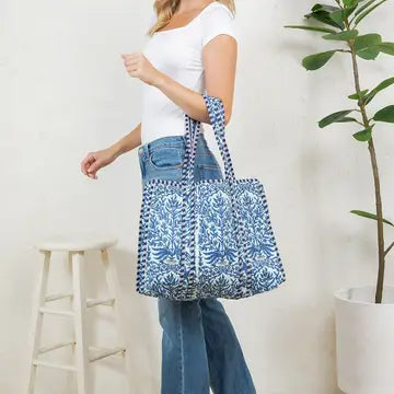 Medium Quilted Tote