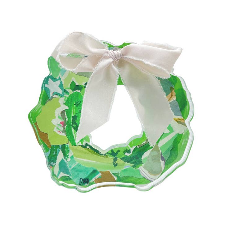 Lauren Dunn Seasons Change Acrylic Wreath Block