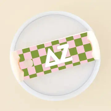 Sorority Tumbler Lid Tag