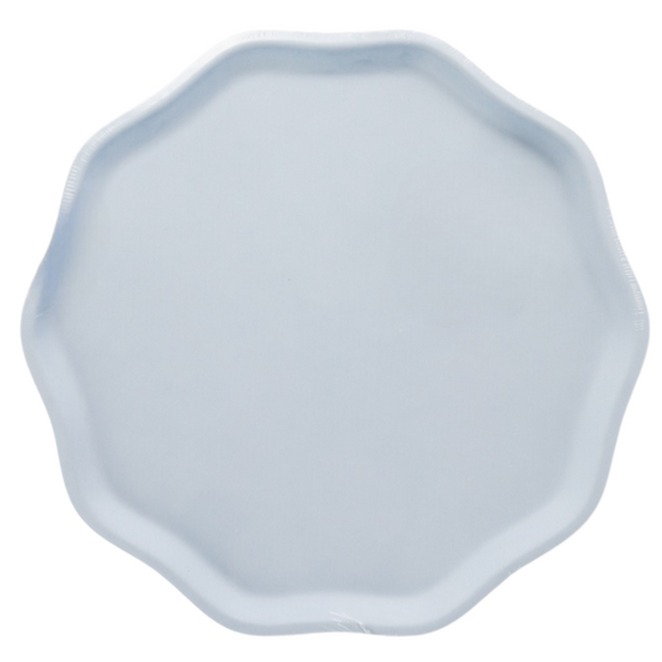 SKY BLUE COMPOSTABLE DINNER PLATES