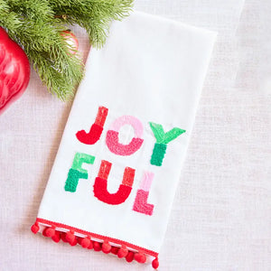 Joyful Tea Towel