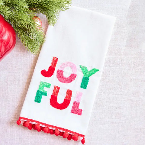Joyful Tea Towel