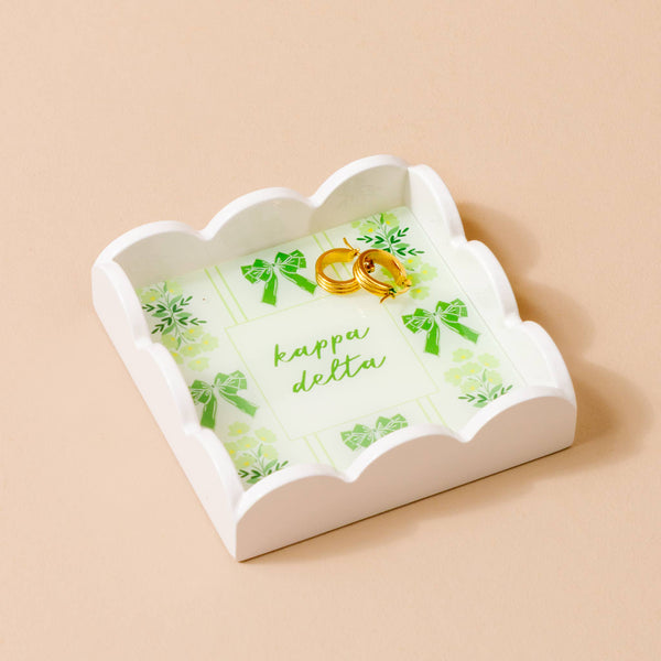Sorority Scallop Trinket Tray