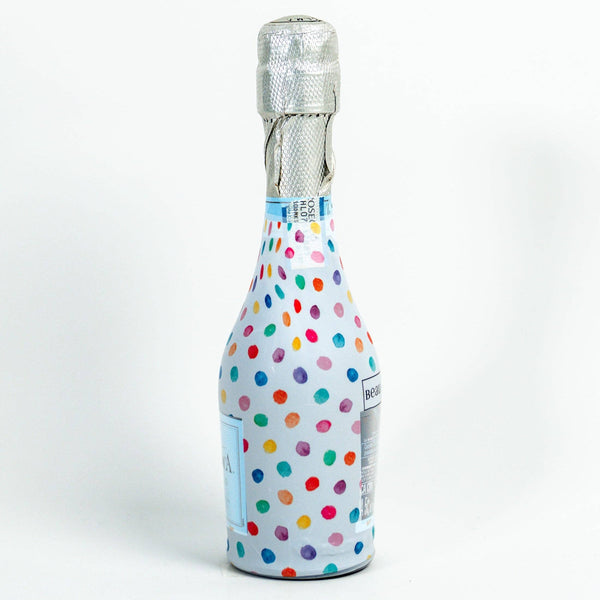 Beau Bottles Colorful Dots - MINI Prosecco Collection - Set of 6 (Wraps Only)
