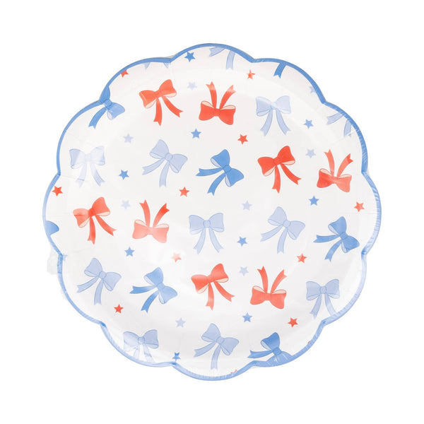 Bows Plate (8 ct)