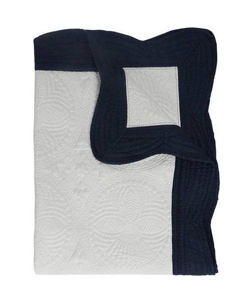 Heirloom Quilt - Baby Quilt Blanket : Floral