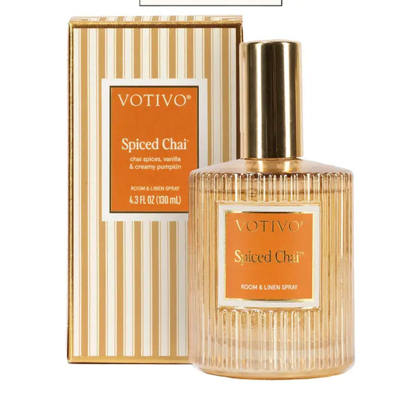 Votivo Gold Bottle Room & Linen Spray