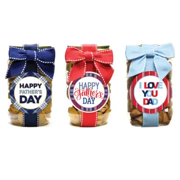 Fathers Day Brownie Crisp Cookie Jars