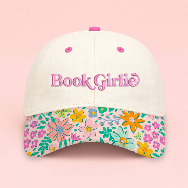 Custom Homewood Embroidered Hat | Blush Rainbow Thistle: Bold Outline / Hot Pink