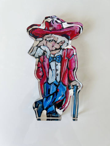 "Ole Reb" acrylic
