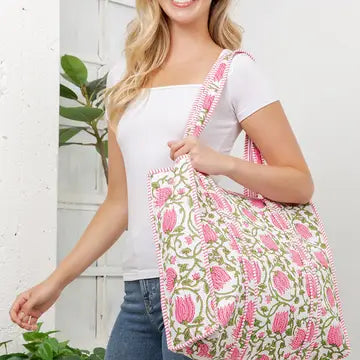 Medium Quilted Tote