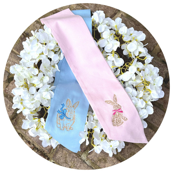 Cotton Pique Sash: Ivory / 44 inch