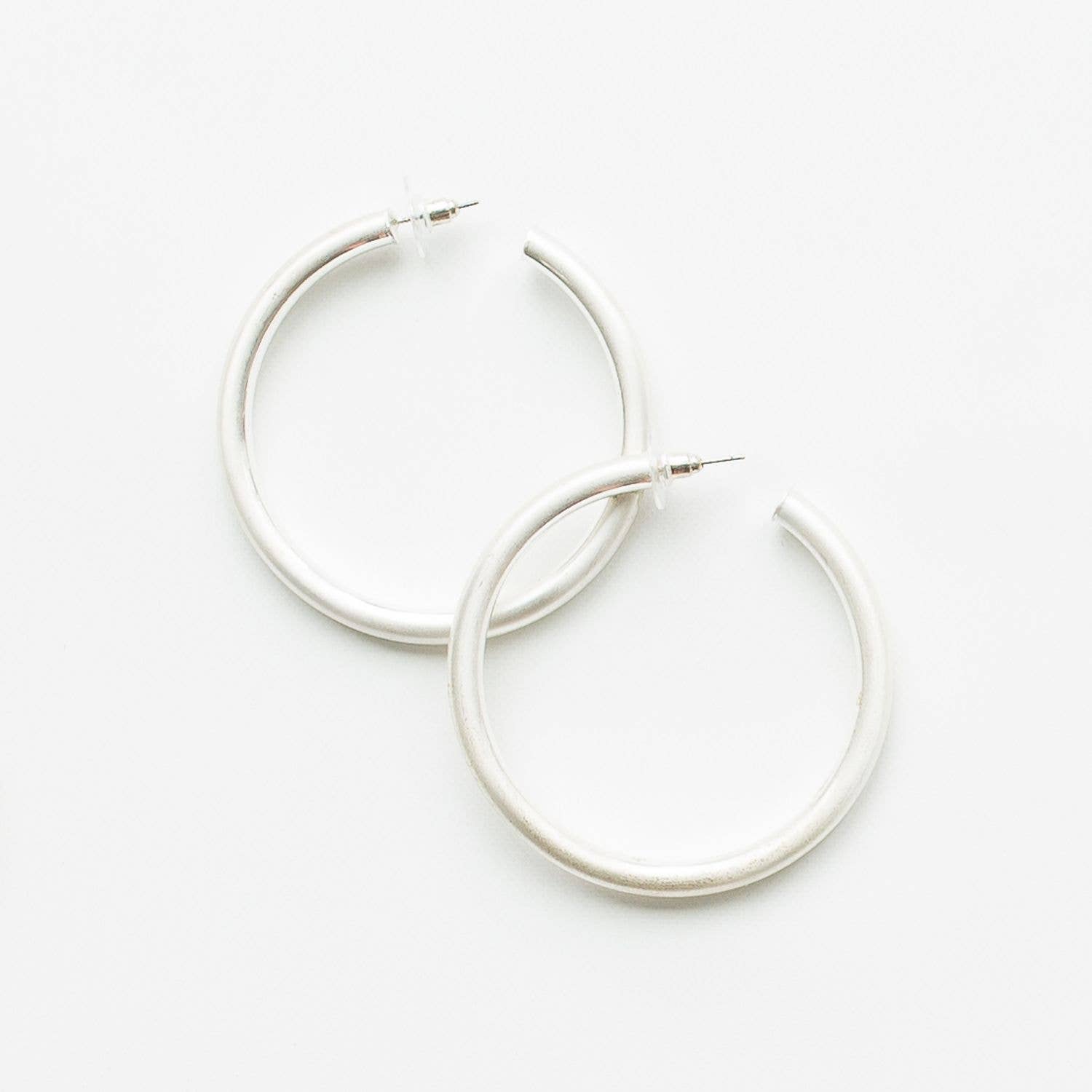 Estonia Earrings: Silver