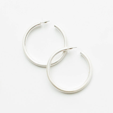 Estonia Earrings: Silver