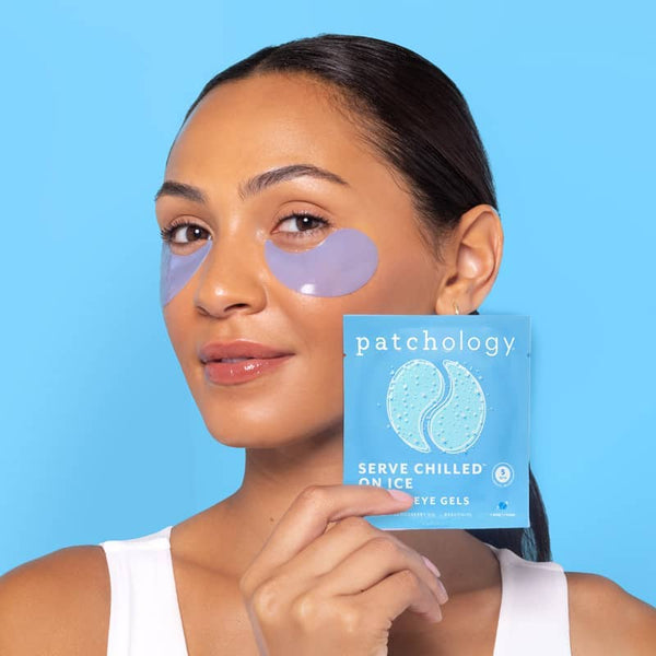 UNDER EYE Serve Chilled On Ice Cooling Depuffing Eye Mask